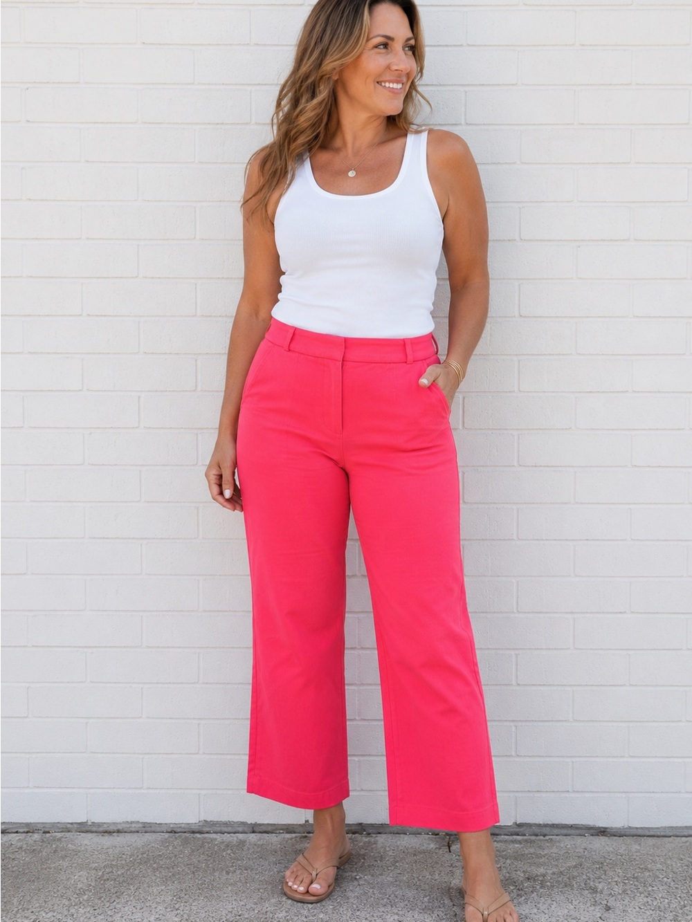 J.Crew Kelsey Kick Flare Crop Pants NWT Pink High Rise Size 6 Office